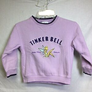 Disneyland Resort Purple Tinker Bell Sweatshirt